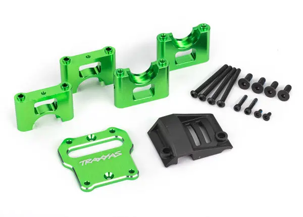 9584G Traxxas Mount, Center Differential Carrier, Aluminum (Green) 1