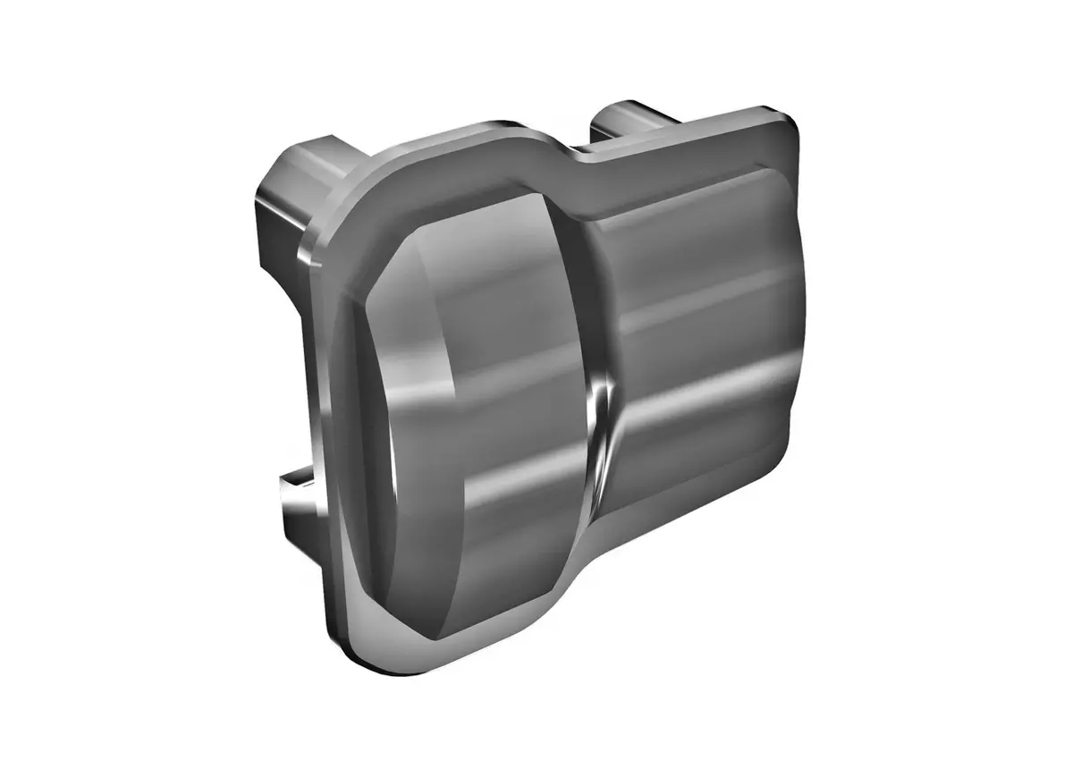 9787-Gray Traxxas Axle Cover, 6061-T6 Aluminum (Gray-Anodized) (2) 1
