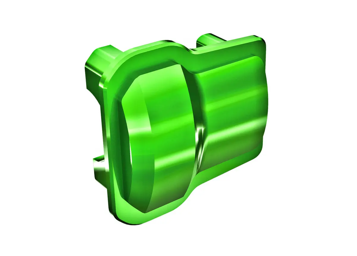 9787-Grn Traxxas Axle Cover, 6061-T6 Aluminum (Green-Anodized) (2) 1