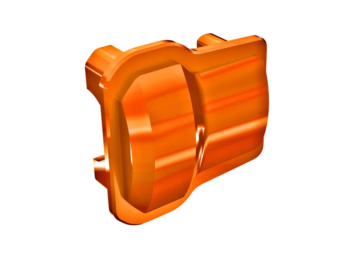 9787-Orng Traxxas Axle Cover, 6061-T6 Aluminum (Orange-Anodized) (2) 1