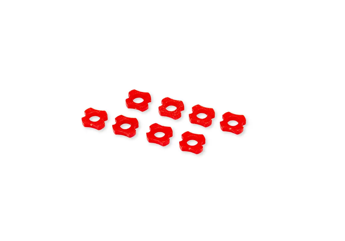 9865 Traxxas Piston, Damper (Red) (8) 1