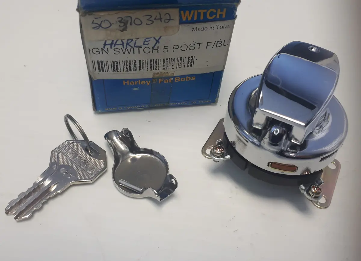 Harley Electronic Ignition Switch 1