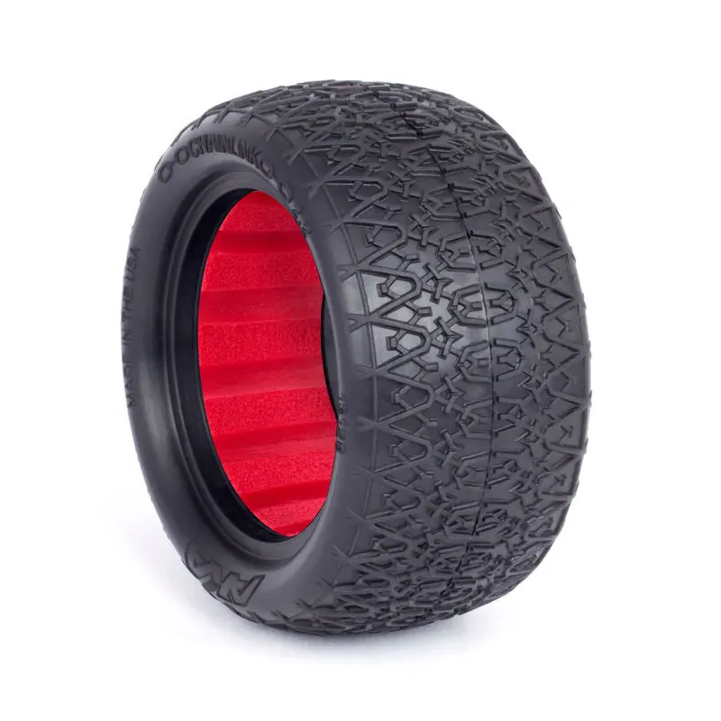 13126Cr 1:10 Buggy 2.2 Chainlink Rear (Clay) W/ Red Insrt 1