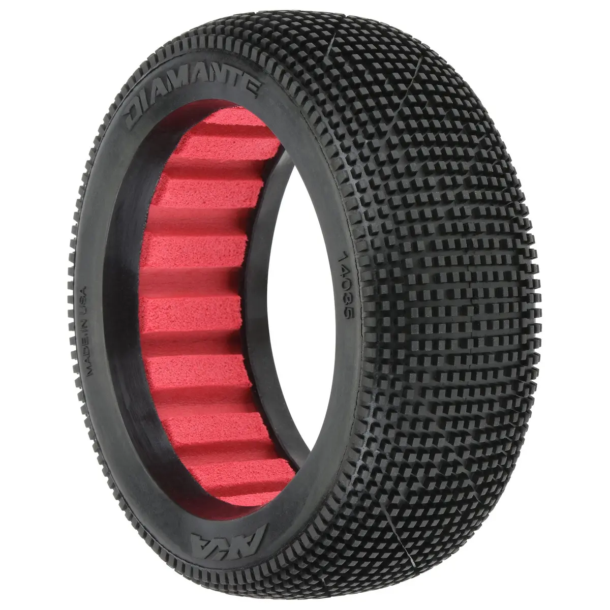 Aka14035sr 1/8 Diamante Soft Front/Rear Off-Road Buggy Tires (2) 1