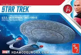 1:2500 Star Trek The Next Generation: U.S.S. Enterprise Ncc-1701-D (Snapit) 1