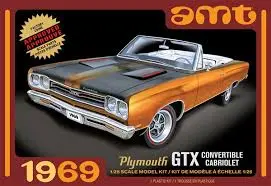 1:25 1969 Plymouth Gtx Convertible Cabriolet 1