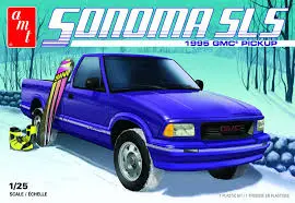 1:25 Sonoma Sls 1995 Gmc Pickup 1