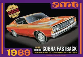 1:25 1969 Ford Torino Cobra Fastback 1