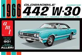 1:25 1966 Oldsmobile 442 W-30 Hardtop 1