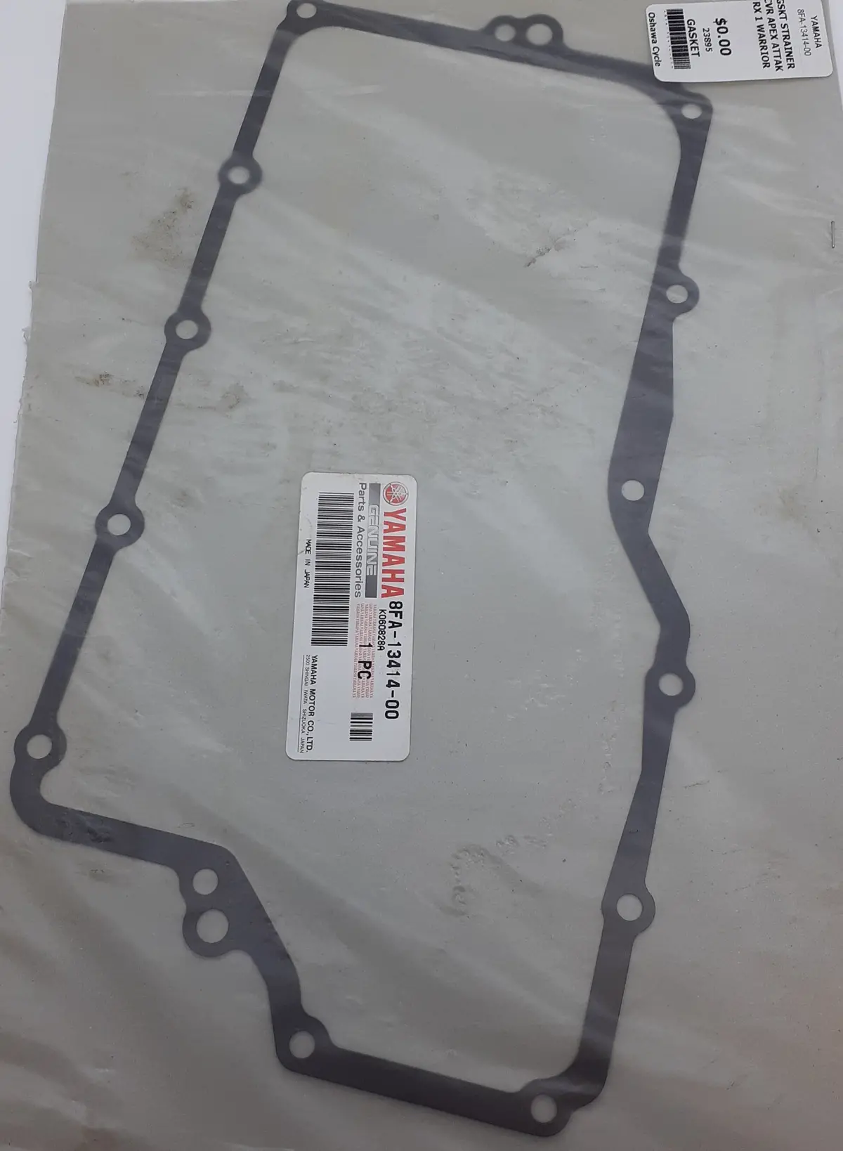 Rx1 Apex Attak Strainer Gasket 1