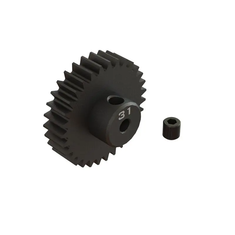 Ara311093 31T 0.8Mod 1/8" Bore Cnc Steel Pinion Gear 1