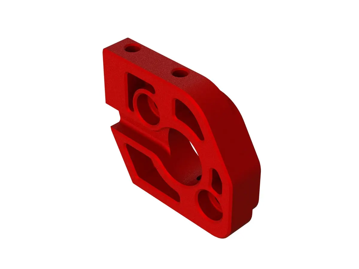 Ara320483 Aluminum Motor Plate (Red) 1