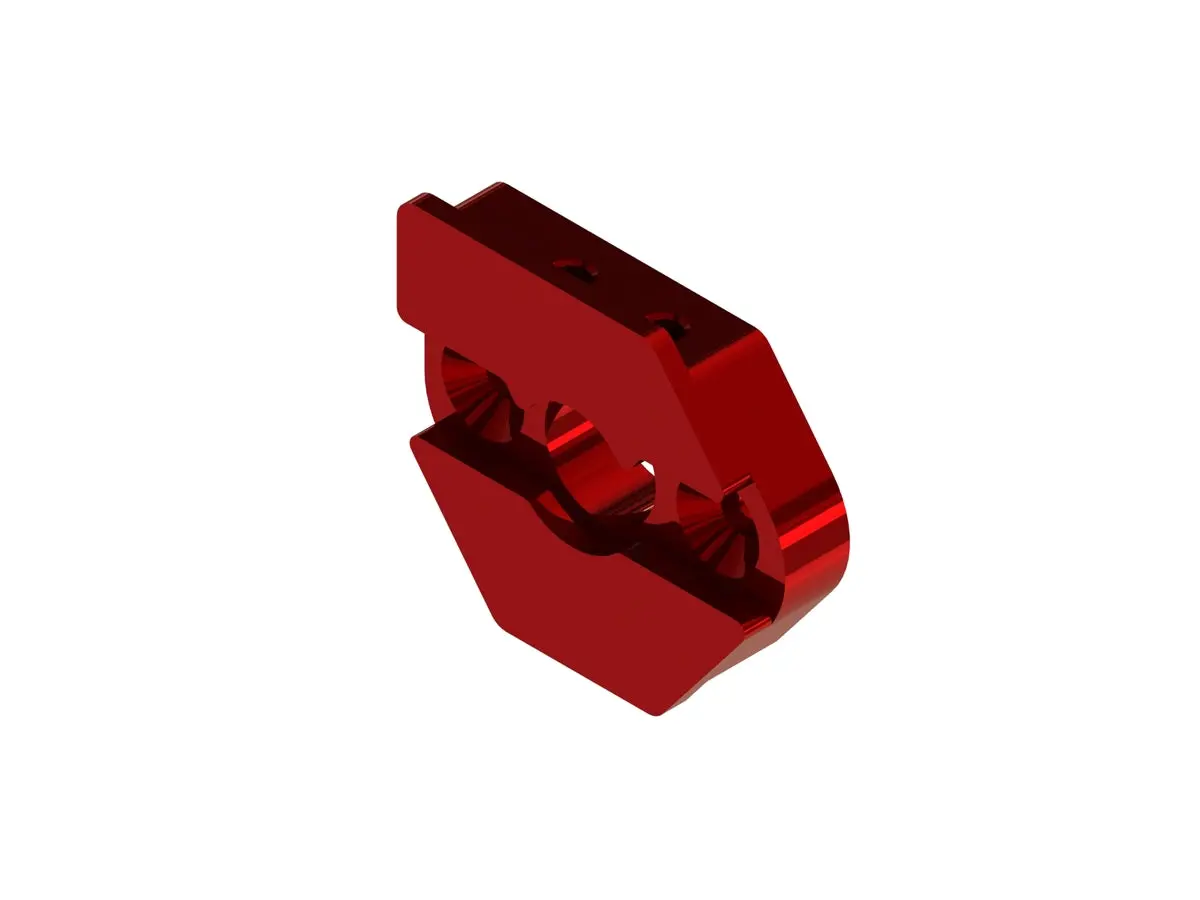 Ara320538 Sliding Motor Mount Plate 50 Series (Red) 1