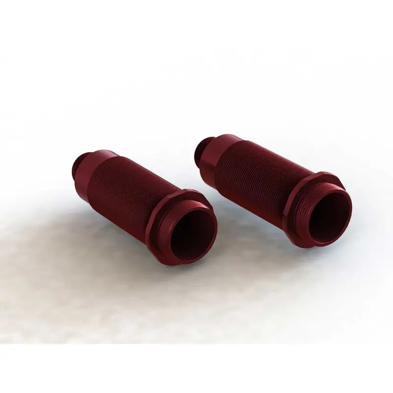 Ara330702 Aluminum Shock Body 16X62mm Red (2) 1