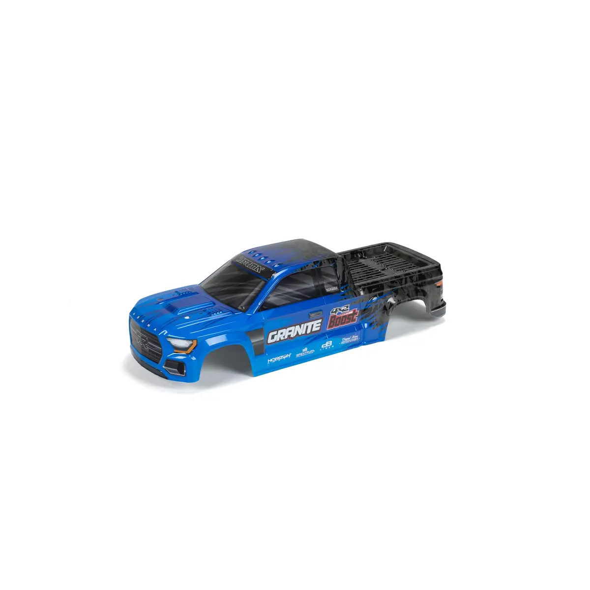 Ara402344 1/10 Granite 4X2 Painted Decaled Trimmed Body Blue/Black 1