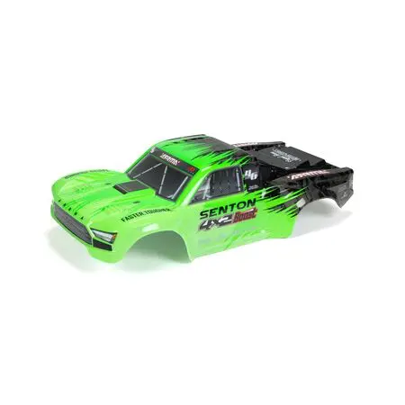 Ara402345 1 /10 Senton 4X2 Painted Decaled Trimmed Body Green/Black 1