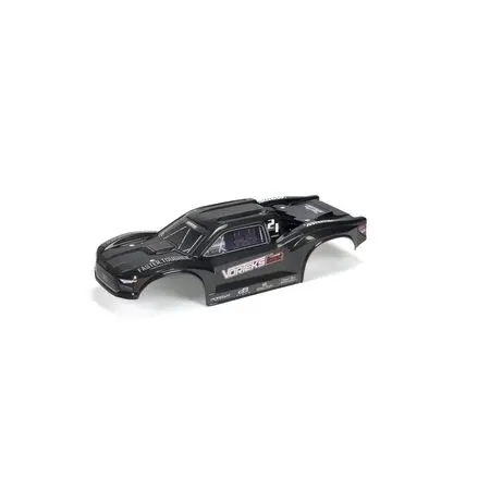 Ara402348 1/10 Vorteks 4X2 Painted Decaled Trimmed Body Gunmetal 1