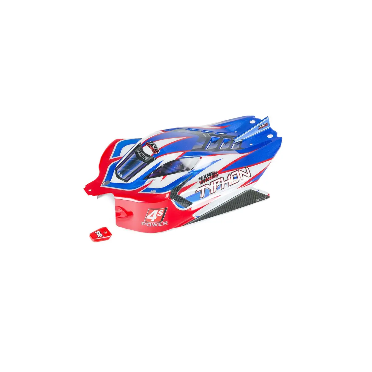 Ara406164 Typhon Tlr Tuned Finished Body Red/Blue 1