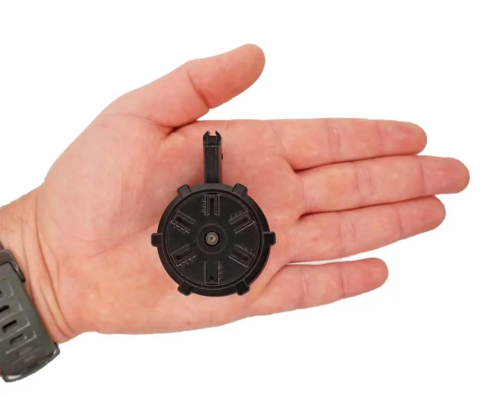 60-Drum Miniature 60 Round Ar15 Drum Mag 1