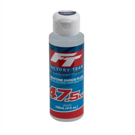Asc5479 Silicone Shock Fluid, 47.5Wt (613 Cst) 4Oz 1