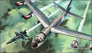 1:175 B-52 With In-Scale North American X-15 1