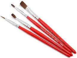Red Sable/Camel Brushes 1