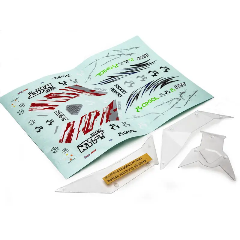 Axi230032  Body Panel Set (Clear) Rbx10 1