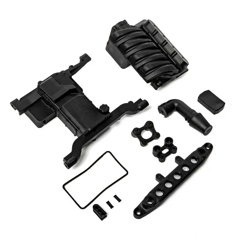 Axi251005 Scx6: Front Servo Mount/Engine Cover/Seals 1