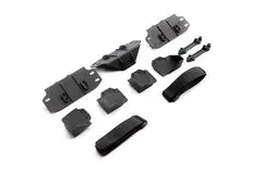 Axi251007 Scx6: Battery Trays & Straps Set 1