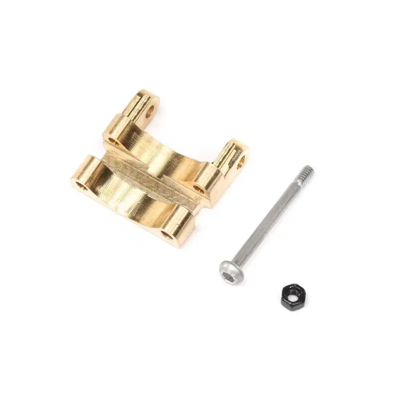 Axi302006 Rear Upper Link Mount, Brass: Scx24 1