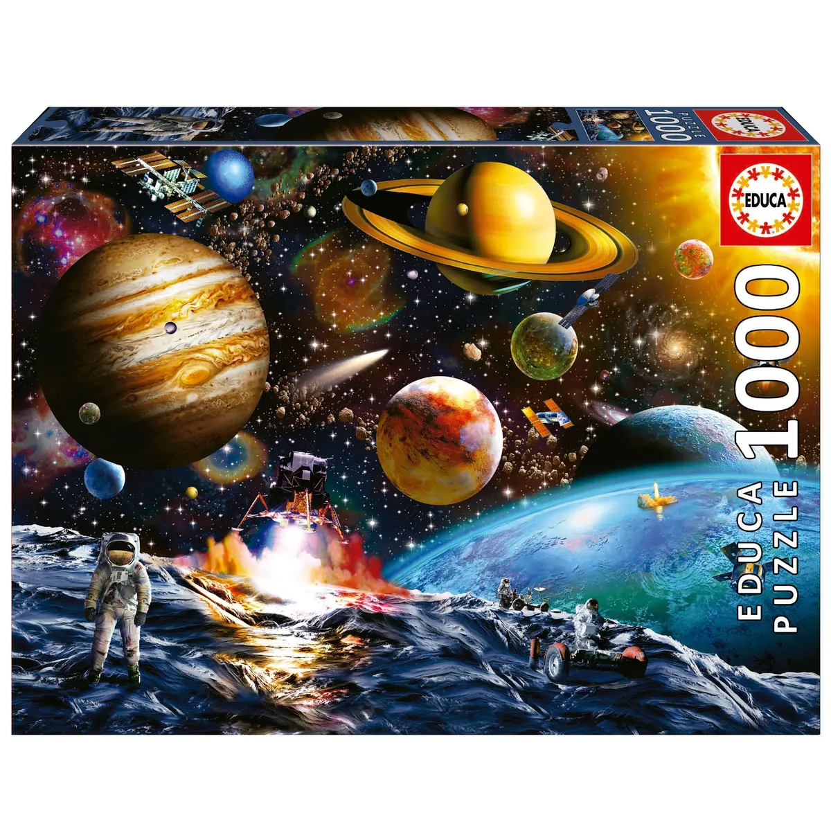 Asteroid Mission 1000-Piece Puzzle 1