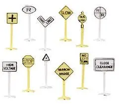 Railroad & Street Signs 1