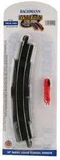 18" Radius Curved Terminal Track 1