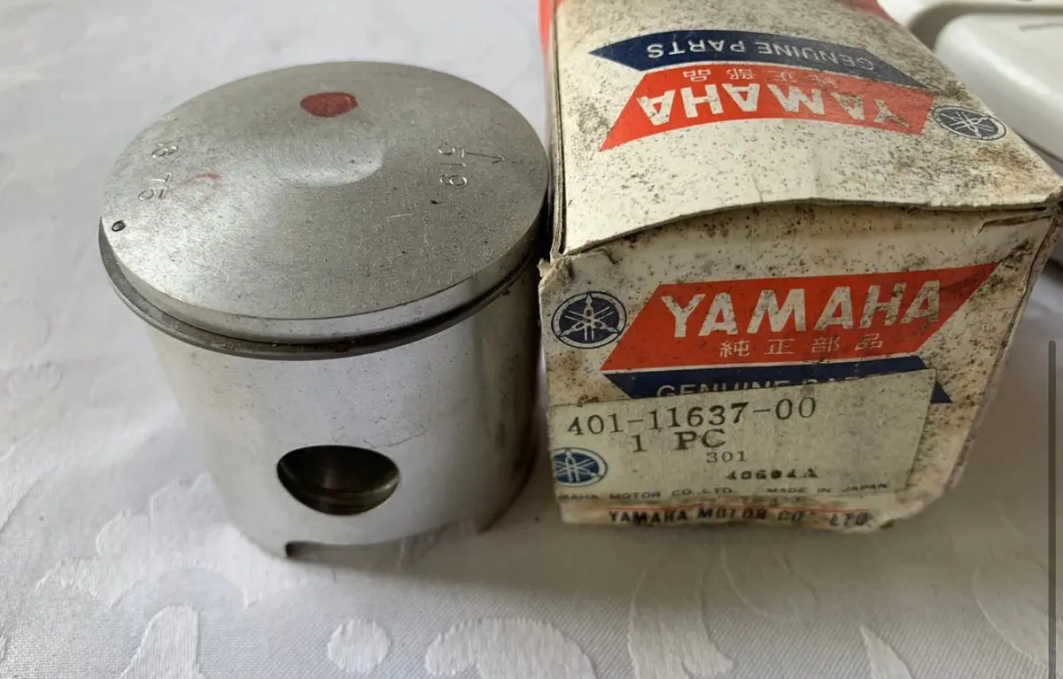 Yamaha Mx125 Piston And Ring 1