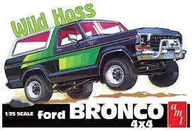 1:25 Wild Hoss Ford Bronco 4X4 1