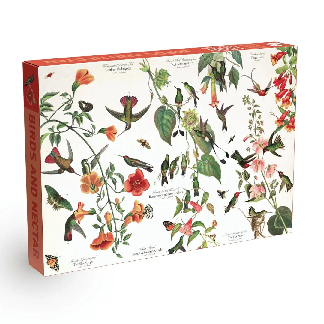 Birds And Nectar 1000-Piece Puzzle 1