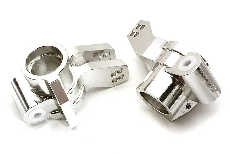 C28735silver Billet Machined Rear Hub Carriers For Arrma 1/8 Kraton 6S Blx 1