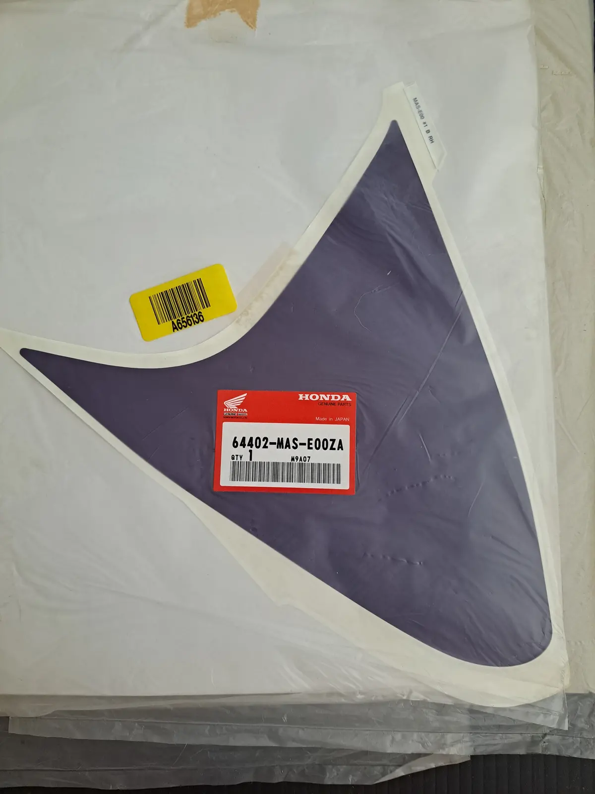 Cbr900rr Purple Decal 1
