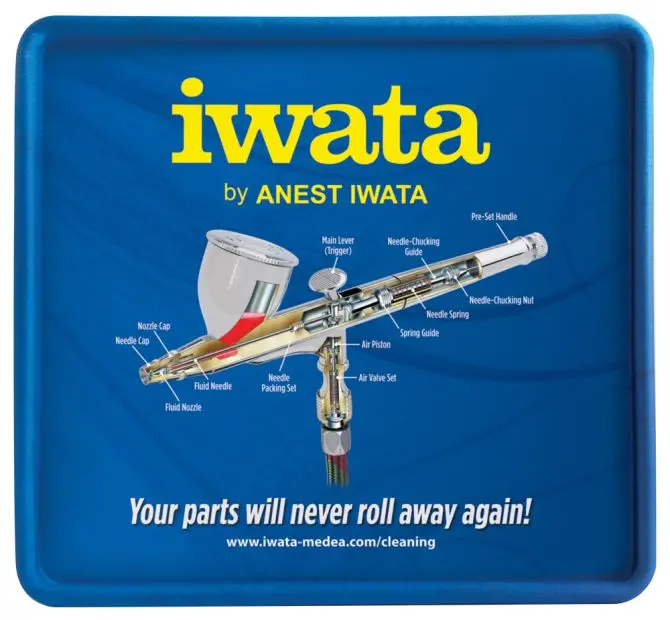 Iwa Cl200 Raised Ridge Airbrush Cleaning Mat 1