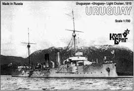 1:700 Uruguayan "Uruguay" Light Cruiser, 1910 1