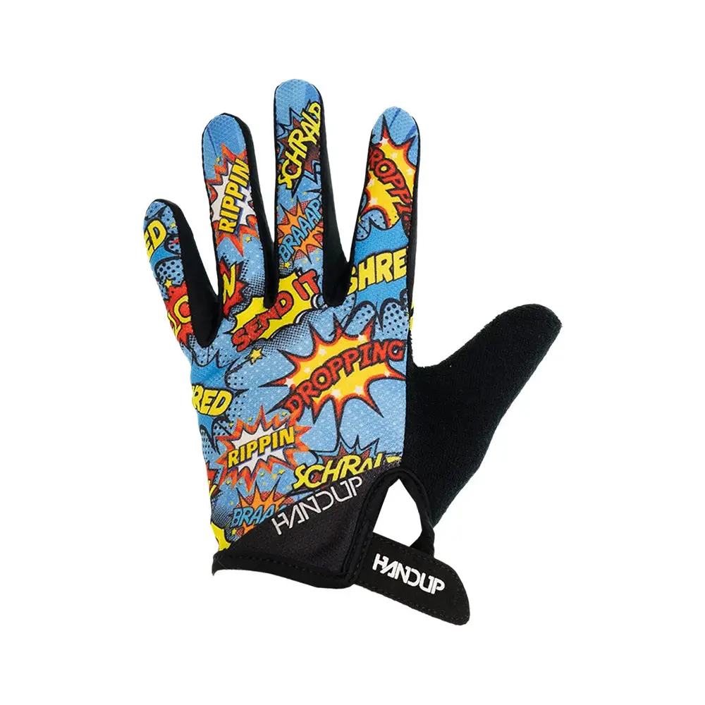 Hand Up Youth Gloves Comic Bubbles 1