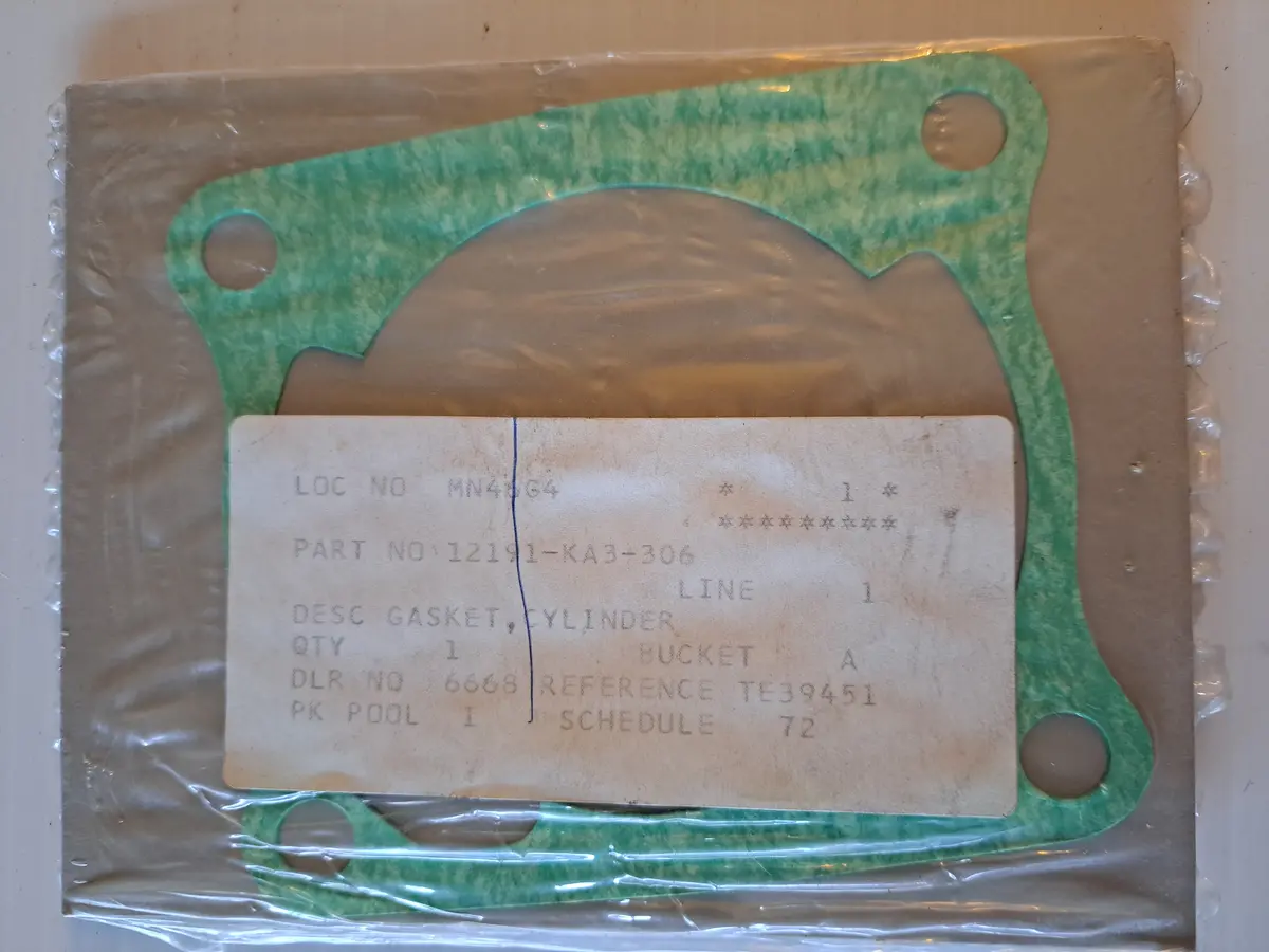 Cr125r Cylinder Gasket 1