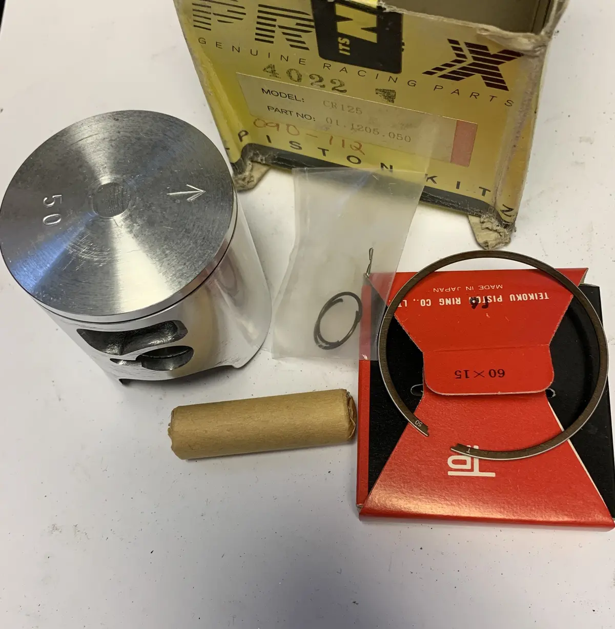 Cr125r Pro X Piston Kit 1