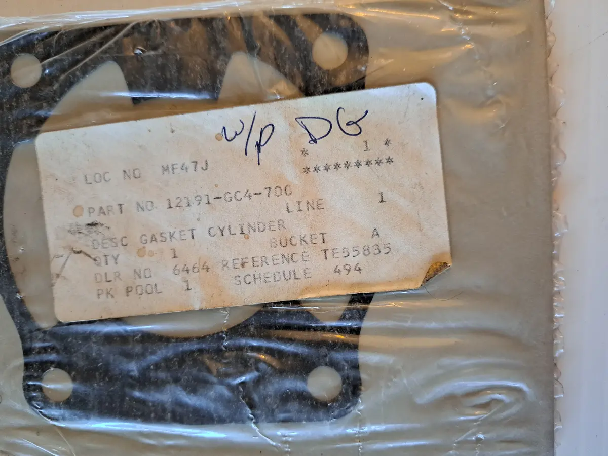 Cr80r Cylinder Gasket 1