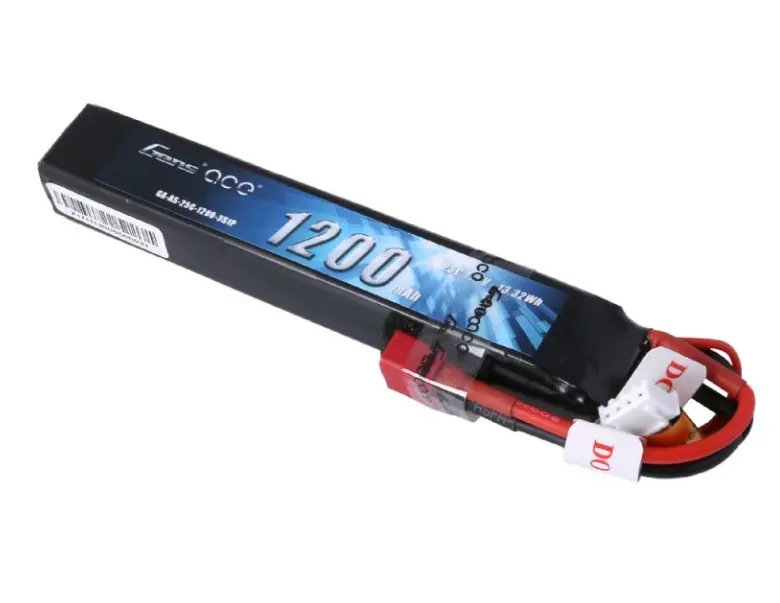 Ga-As-25C-1200-3S1p Gens Ace 25C 1200Mah 3S1p 11.1V With Deans Plug 1