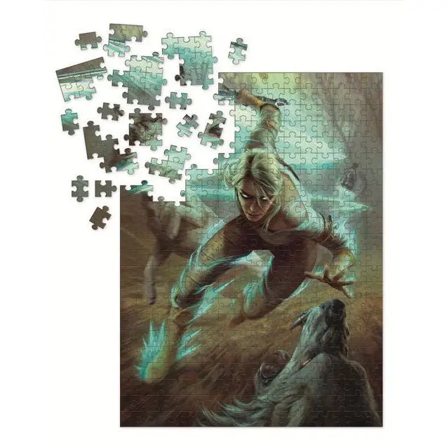Ciri & Wolves - Witcher 1000-Piece Puzzle 1