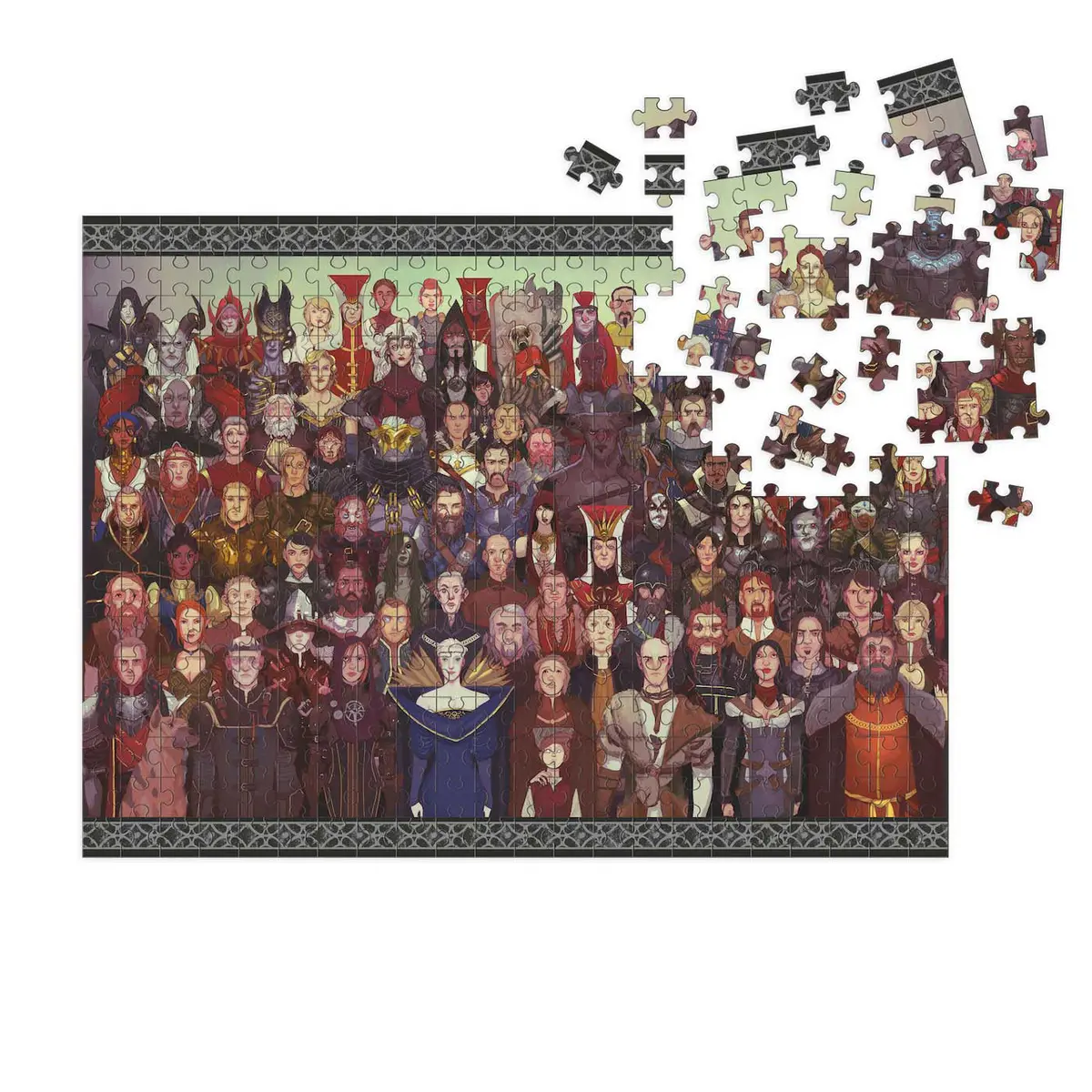 Dragon Age Cast Of Thousands 1000-Piece Puzzle 1