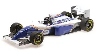 1:43 Paul's Model Art Williams Renault Fw 16 D. Hill 1