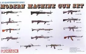 1:35 Modern Machine Gun Set (Open Box) 1