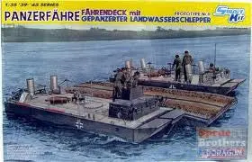 1:35 Fahrendeck Mit Gepanzerter Landwasserschlepper 1